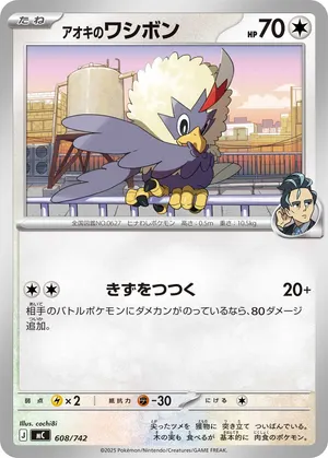 アオキのワシボン